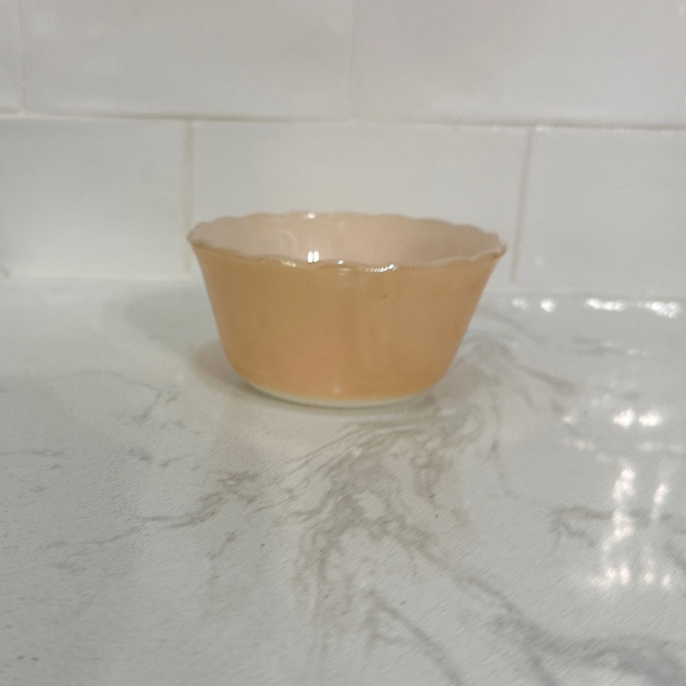 Fire King Custard dish